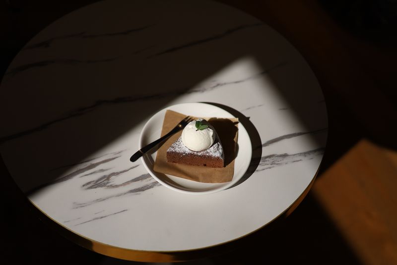 Dessert pizza and sweet treats for dewey's catering events