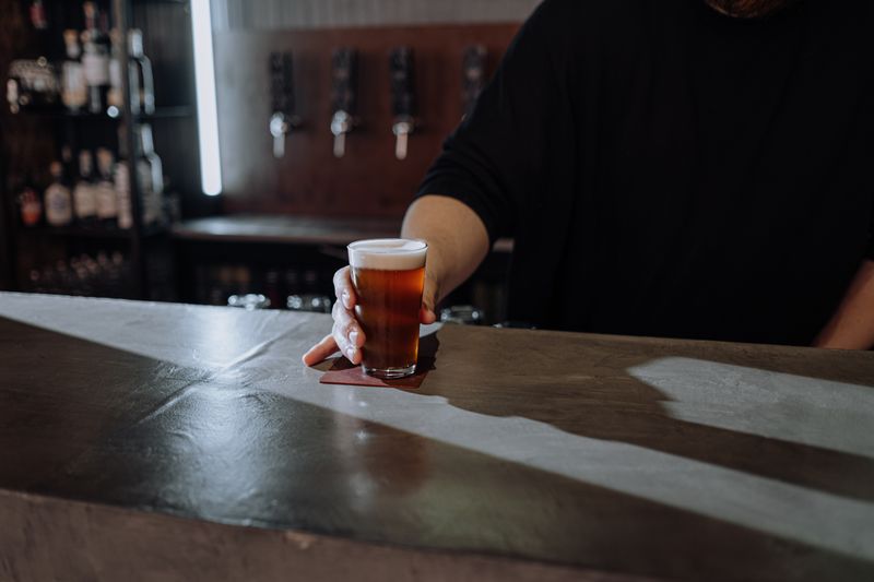 deweys pizza restaurant interior — warm and welcoming atmosphere